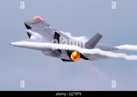 US Marine Corp Lockheed Martin F-35 b Lightning II, den Joint Strike Fighter, VMFAT-501 Stealth bei RIAT 2016 RAF Fairford, Vereinigtes Königreich Stockfoto