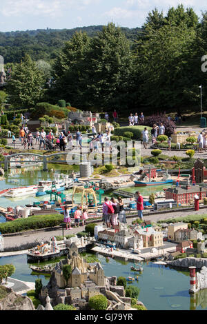 Legoland Windsor Resort Themenpark und Resort in Windsor, Berkshire in England Themen rund um das Lego-Spielzeug-system Stockfoto