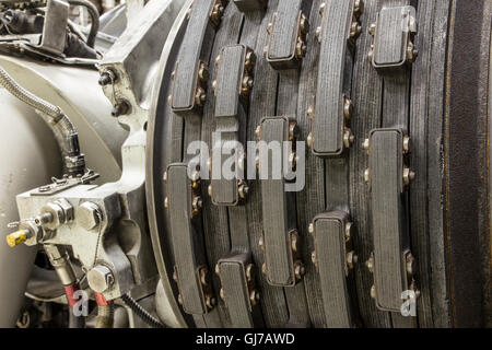 Flugzeug-Bremse Stockfoto