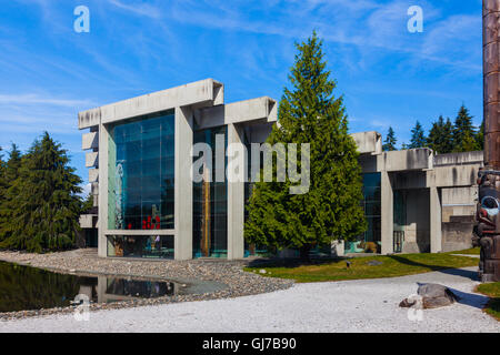 Das Museum of Anthropology auf dem Campus der UBC in Vancouver, Kanada. Stockfoto