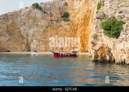 Golden Beach in Insel Krk, Kroatien Stockfoto