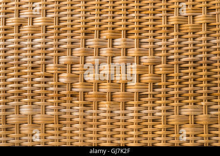 Rattan Holz Textur Stockfoto