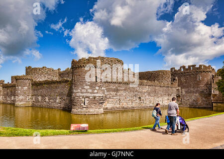 Beaumaris Castle, Anglesey, Wales, UK Stockfoto