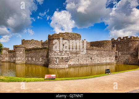 Beaumaris Castle, Anglesey, Wales, UK Stockfoto