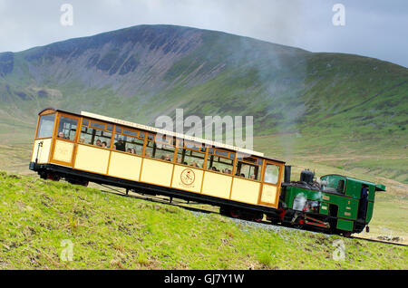 Snowdon Mountain Railway Heritage Zug, Stockfoto