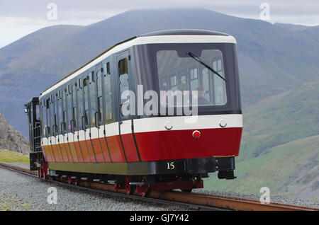 Snowdon Mountain Railway Stockfoto