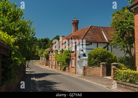 Das Dorf Shere in der Surrey Hills England Grossbritannien Stockfoto