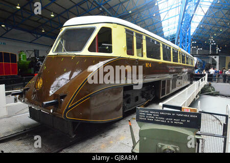 Das nationale Eisenbahnmuseum York Stockfoto