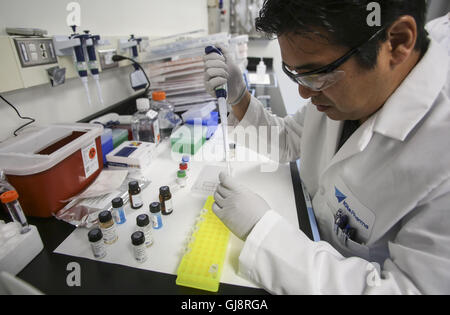 Los Angeles, Kalifornien, USA. 26. Juli 2016. Mitarbeiter der Kite Pharma. © Ringo Chiu/ZUMA Draht/Alamy Live-Nachrichten Stockfoto