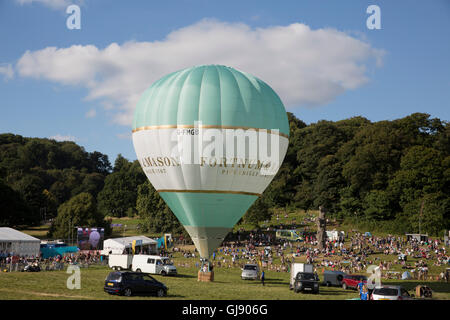 Bristol, UK, 14. August 2016, Fortnum and Mason Ballon an der Bristol International Ballon Fiest Credit: Keith Larby/Alamy Live News Stockfoto