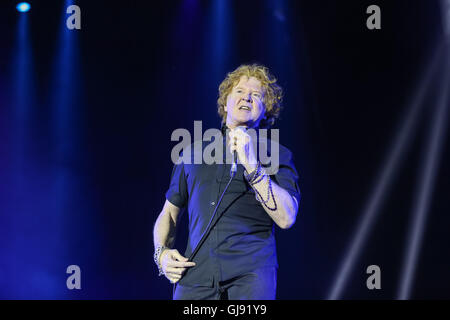 Betley, Cheshire, UK. 14. August 2016. Simply Red live bei Betley Court Farm als Teil der Betley Konzerte durchführen Bildnachweis: Simon Newbury/Alamy Live-Nachrichten Stockfoto