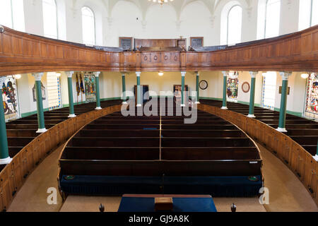 Im Inneren der ersten Presbyterian Church, Belfast Stockfoto