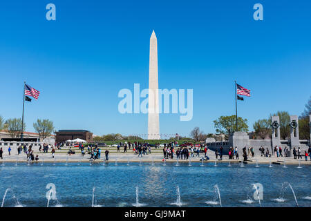 Washington DC USA Washington Monument Stockfoto