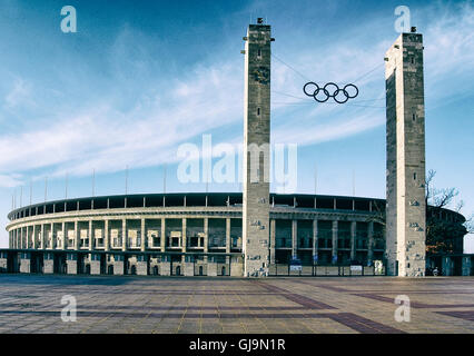 Olympiastadion Stockfoto