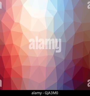 Bunte Flamme abstrakte geometrische low-Poly Style Vektor Illustration Grafik Hintergrund Stock Vektor