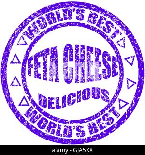 Feta Käse Stock Vektor