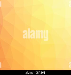 gelb hell low-Poly geometrischen Stil Illustration Grafik Hintergrund. Stock Vektor