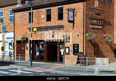 Benjamin Fawcett, einem Gasthaus Pub, Driffield, East Yorkshire, England UK Stockfoto