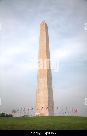 Washington Denkmal in Washington, DC am Morgen Stockfoto