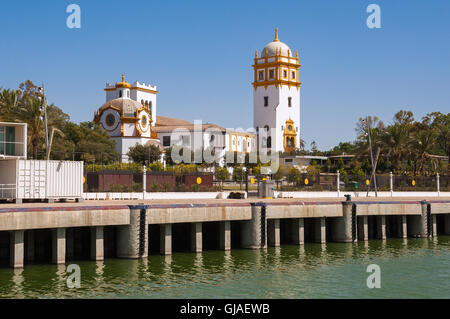 Argentinien-Pavillon der Iberoamerikanischen Ausstellung im Dock Delicias in Sevilla, Spanien Stockfoto