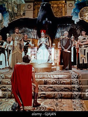 Cleopatra, Großbritannien/USA/Sxhweiz 1963, Regie: Mankiewicz, Rouben Mamoulian, Monia: Elizabeth Taylor Stockfoto