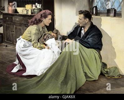 Der Sieger The Quiet Man Usa 1952 John Ford John Wayne Sean Thornton Maureen O Hara Mary Kate Danaher Regie John Ford Aka The Quiet Man Stockfotografie Alamy