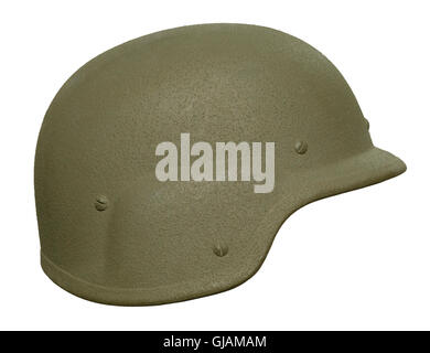 UNS (Personal Armor System für Bodentruppen) PASGT Kevlar Helm. Stockfoto