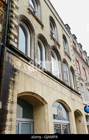 Cambridge Cambridgeshire UK - Cambridge Magistrates' Courts Stockfoto