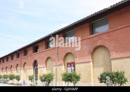 Les Schlachthöfe Museum für moderne Kunst, Toulouse, Frankreich Stockfoto