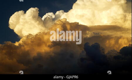 Wolke Skyscape Cumulonimbus Wolken Thunderhead Stockfoto