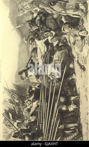 Diese 1894 erschienene Publikation zeigt Skizzen des Lebens von über 200 prominenten historischen Persönlichkeiten und gibt Einblicke in ihre Beiträge zur Geschichte. Sie deckt eine Reihe einflussreicher Persönlichkeiten aus verschiedenen Bereichen ab, darunter Politik, Kunst, Wissenschaft und Kultur. Stockfoto