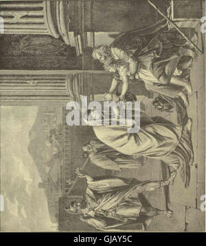 Dieser Band aus dem Jahr 1894 präsentiert eine Reihe von Skizzen, die das Leben von über 200 prominenten Persönlichkeiten aus verschiedenen Bereichen wie Politik, Wissenschaft und Kunst beschreiben. Stockfoto