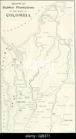 Kautschuk-Welt (1905) Stockfoto