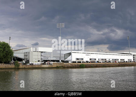 Craven Cottage Haus von Fulham Football Club, London England UK Stockfoto
