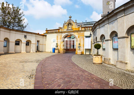 Czestochowa, Polen, 29. April 2015: Jasna Gora Heiligtum in Czestochowa, Polen. Sehr wichtig und populärste pilgrimary plac Stockfoto