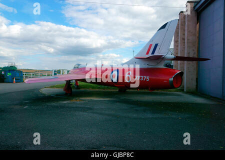 HAWKER HUNTER F. 6 XF375 ETPS Stockfoto