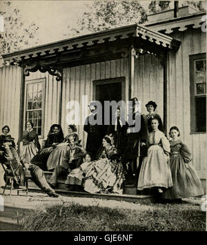 The Photographic History of the Civil war (1911) ist eine umfassende Sammlung von Bildern, die den Amerikanischen Bürgerkrieg dokumentieren und Tausende von Fotografien aus den Jahren 1861 bis 1865, begleitet von Expertenkommentaren, enthält. Stockfoto