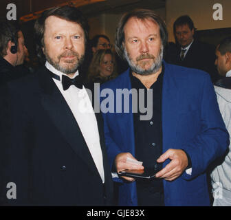 BJÖRN ULVAEUS und Benny Andersson Mitglied der ehemaligen Gruppe ABBA 2007 Stockfoto