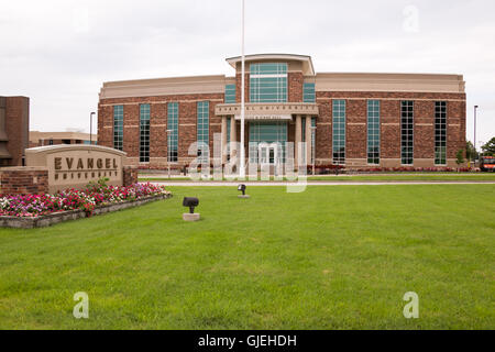 Evangel, Springfield, MO, Hochschulversammlungen der Gott Liberal Arts College. Campus-Bilder. Stockfoto