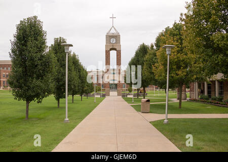 Evangel, Springfield, MO, Hochschulversammlungen der Gott Liberal Arts College. Campus-Bilder. Stockfoto