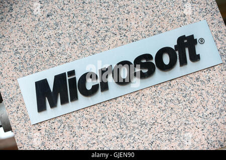 Microsoft Office in der Innenstadt von Ottawa, Ontario, am 11. August 2016. Stockfoto