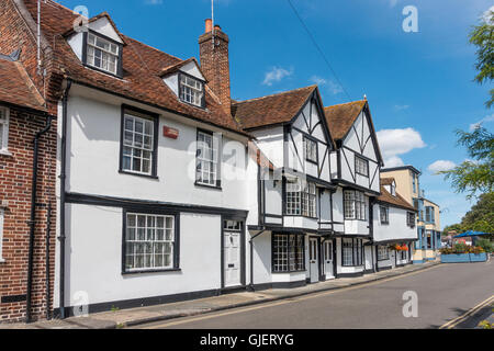 Timber Frame Gebäude Westgate Grove Canterbury Kent England UK Stockfoto