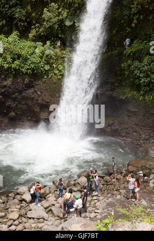 La Paz Wasserfall, Poas, Costa Rica, Mittelamerika Stockfoto