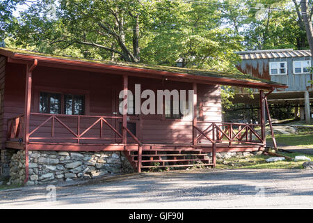 Camp Buckner bei der United States Military Academy in West Point, NY, USA Stockfoto