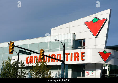 Canadian Tire Store auf Cambie Street in Vancouver, British Columbia, Kanada Stockfoto