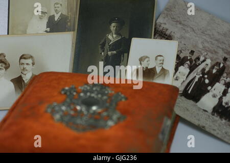 Familienfotos Stockfoto