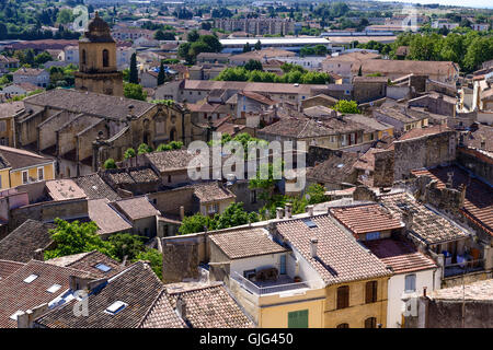 Saint-Chamas, Dorf de Provence Bdr Frankreich 13 Stockfoto