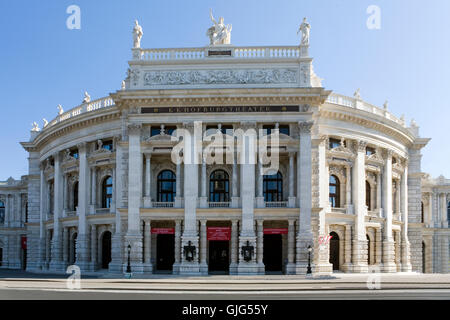 Burgtheater in Wien Stockfoto