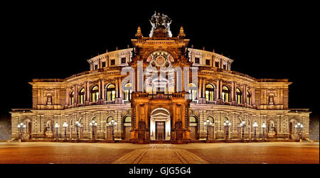 Semperoper Stockfoto