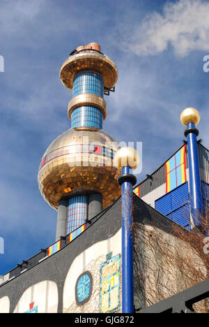 Müllverbrennungsanlage Spittelau xvi Stockfoto